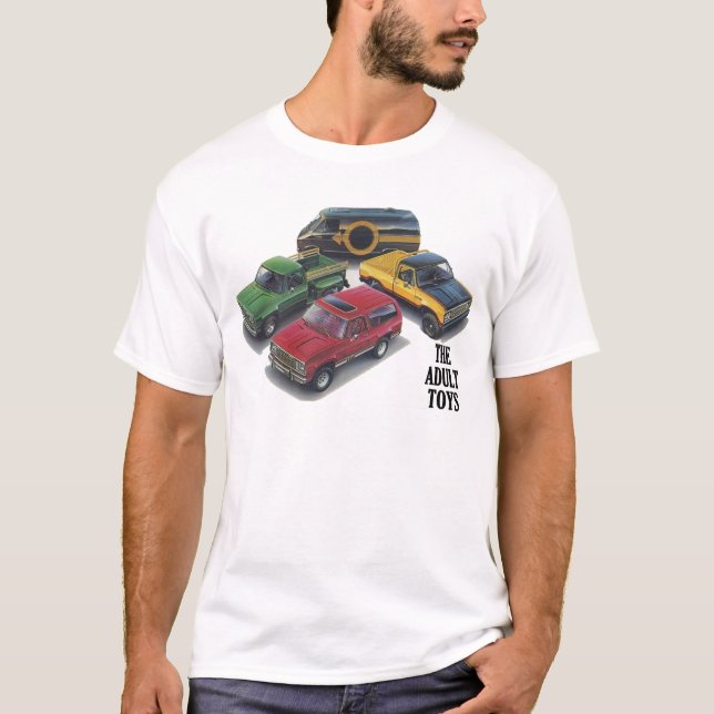 El adulto juega la camiseta (Anverso)