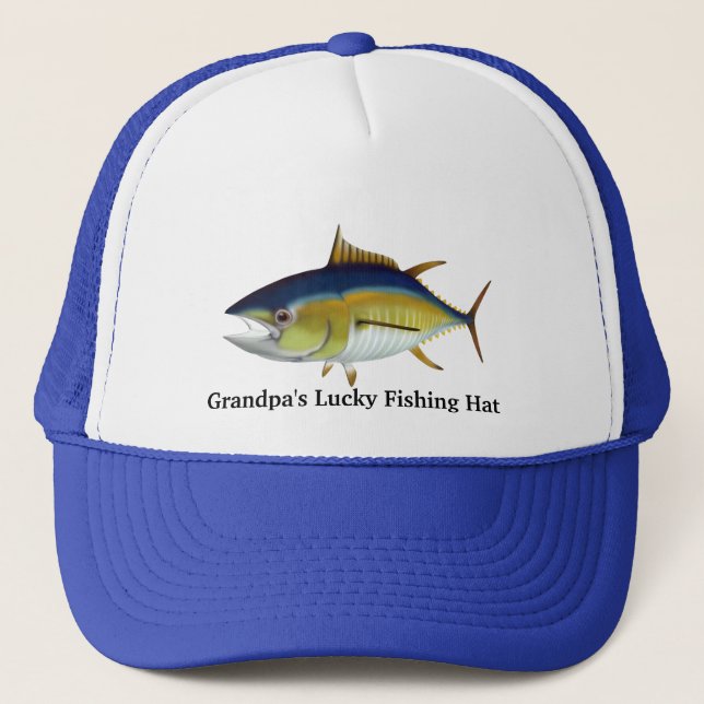 El afortunado Gorra pesquero del abuelo (Anverso)