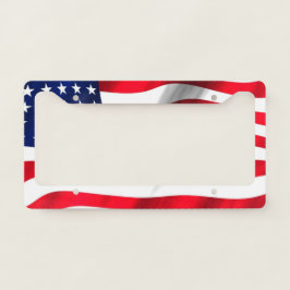 El agitar de la bandera americana