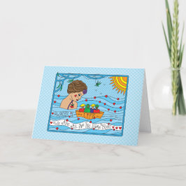 El agua es la tarjeta Life_Greeting