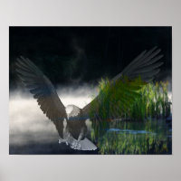 El águila calva captura el arte de la fantasía de 