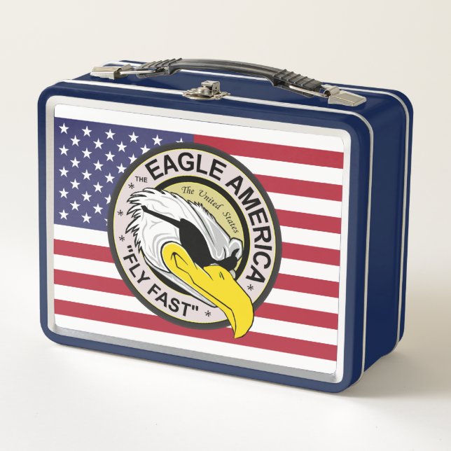 El águila Estados Unidos vuela rápido (Anverso)
