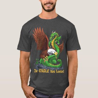 El Águila Ha Aterrizado La Camiseta Del Ventilador