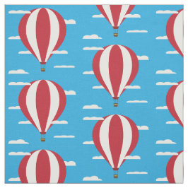 El aire caliente hincha la tela