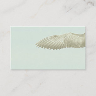 El ala del ángel se va volando tarjetas de visita