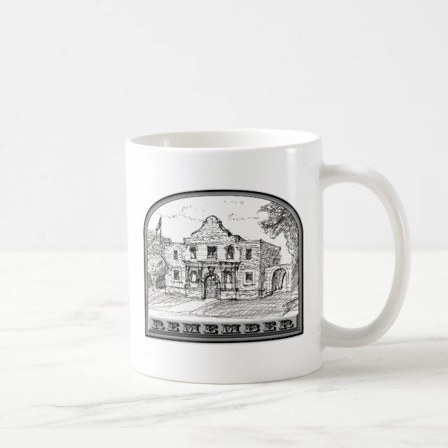 El Álamo: Taza - recuerde (Derecha)