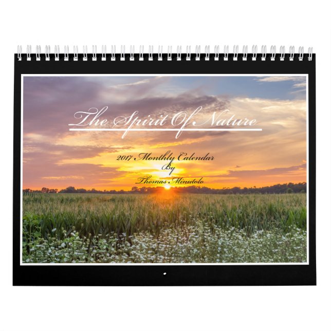 El alcohol del calendario de la naturaleza 2017 de (Tapa)