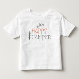 el alegre camper de papá. Camisetas para niños peq