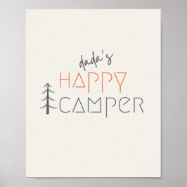 el alegre camper de papá. Poster e impresiones