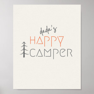 el alegre camper de papá. Poster e impresiones