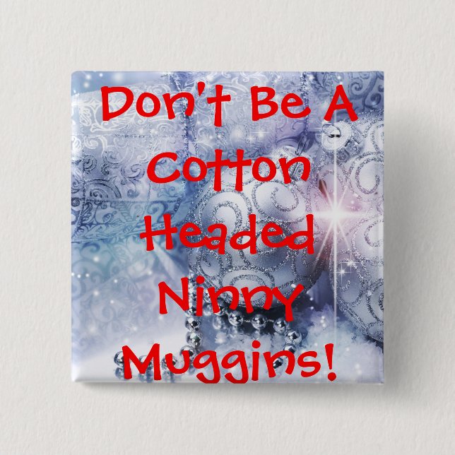 EL ALGODÓN DIRIGIÓ EL BOTÓN DEL BOBO MUGGINS (Anverso)