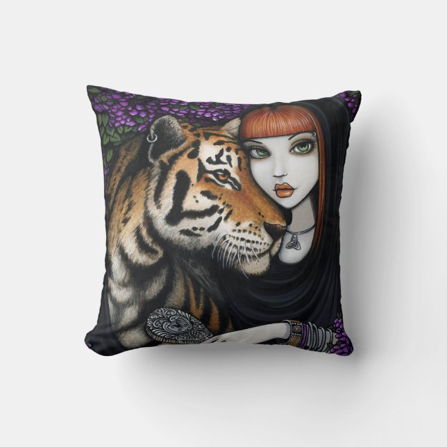 El alma de Fae del tigre acopla la almohada de Sam (Anverso)