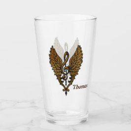 El alma de la melodía, un armazón dorado con alas.