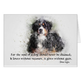 El alma de un perro - Perro de montaña de Bernese