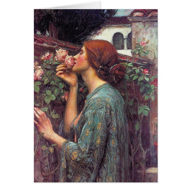 "El alma del Rosa" por John W. Waterhouse (Frente)