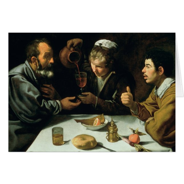 El almuerzo, 1620 (Anverso (Horizontal))