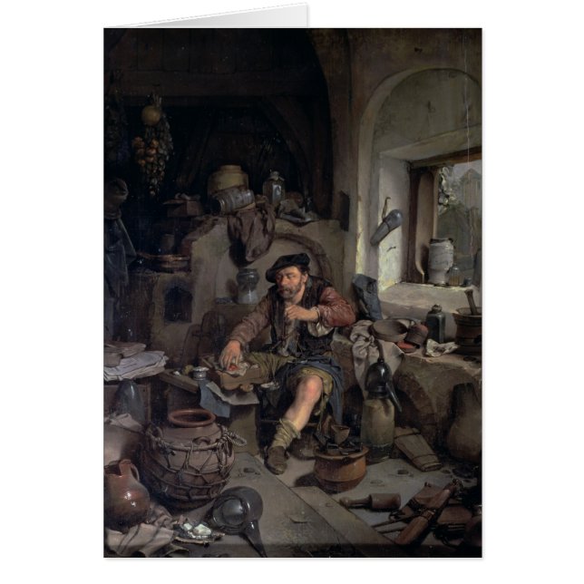 El alquimista, 1663 (Frente)