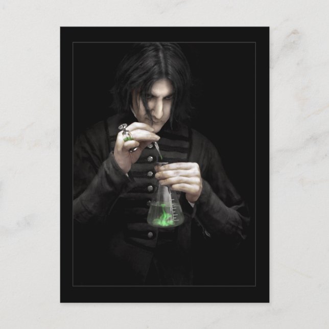 El alquimista - postal (Anverso)