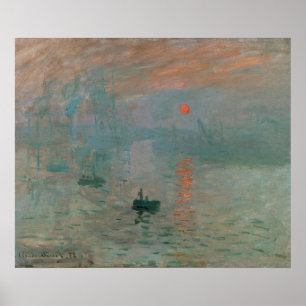 El amanecer de la impresión de Claude Monet (levan