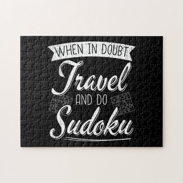 El amante del rompecabezas del Sudoku Viajero del  (Horizontal)