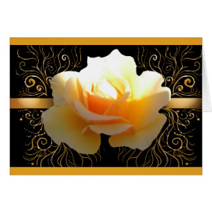 El amarillo elegante del resplandor interno y el