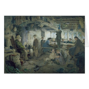 El amo estricto de la escuela, 1868