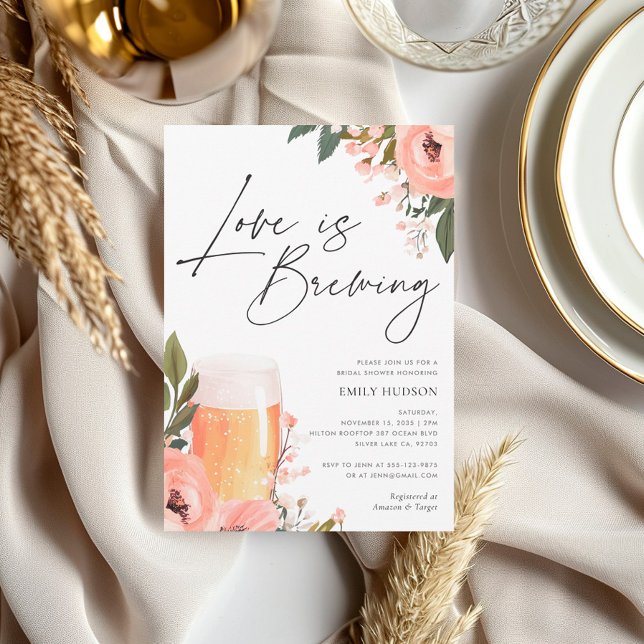 El amor a la cerveza está preparando la invitación (Subido por el creador)