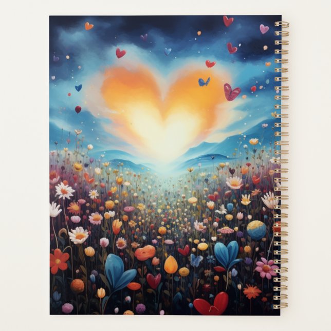 El amor brilla un planificador brillante, sin fech (Reverso)