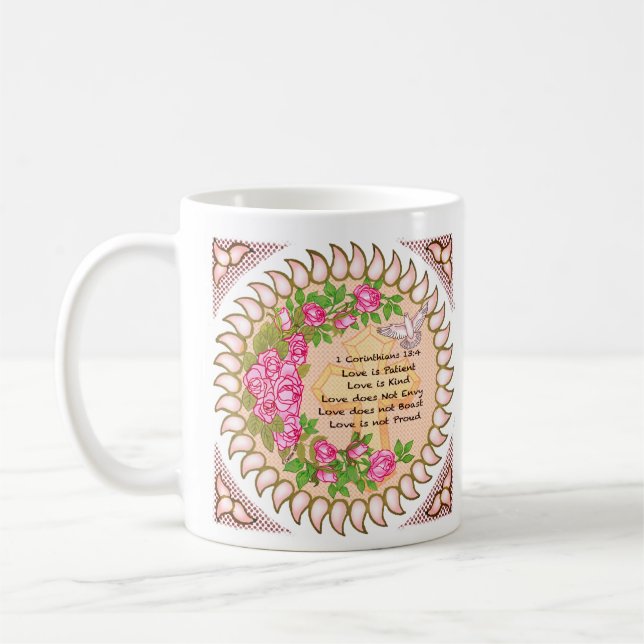 El amor cristiano es una taza de paciente (Izquierda)