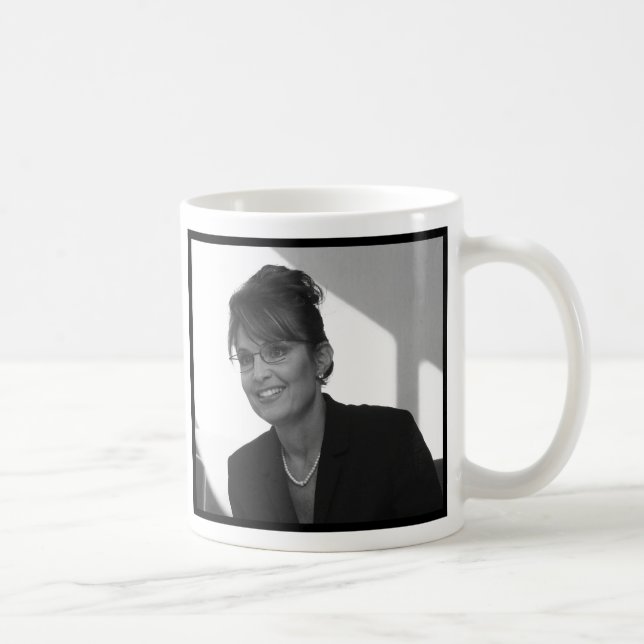El amor de América - taza de Sarah Palin (Derecha)