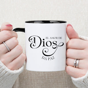 El Amor De Dios Taza De Café Cristiana Española