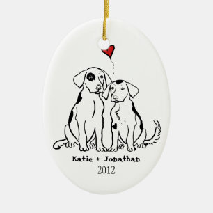 El amor de los cachorros es el primer ornamento de