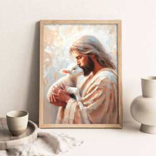 El amor de un pastor, Arte cristiano, Jesús salva 