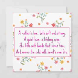 El amor de una madre