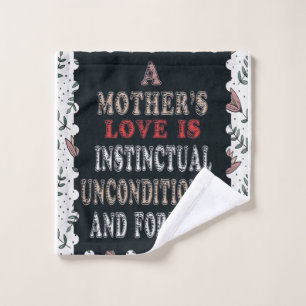 El amor de una madre es instintual incondicional