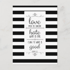 el amor debe ser la memoria sincera postal