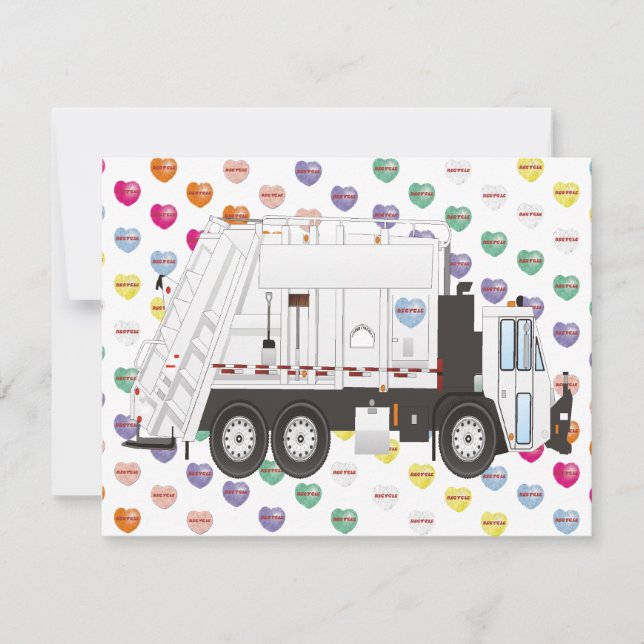 El amor del camión de basura (Anverso)