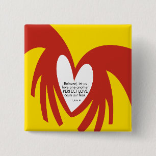 El amor echa hacia fuera el botón del miedo