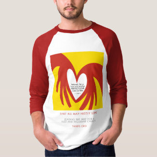 El amor echa hacia fuera el miedo - camiseta