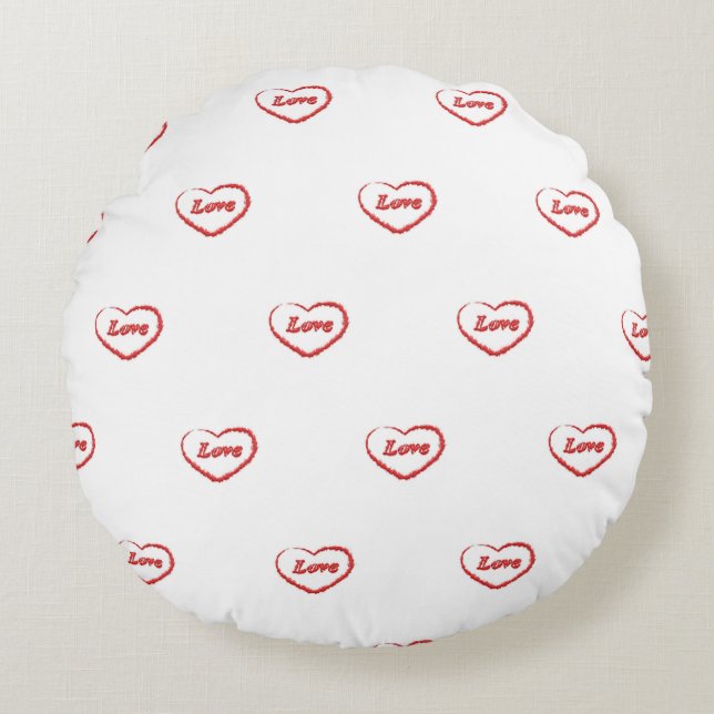 El amor en la almohada circular (Anverso)