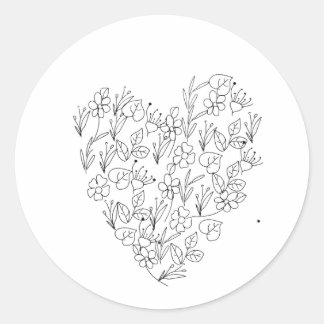 El amor en la flor: Sellos para sobres decorativos