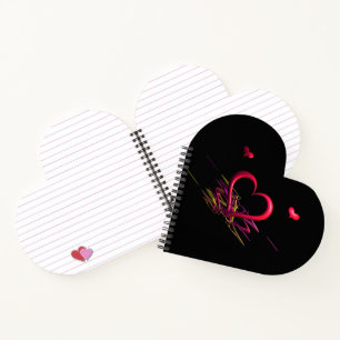 El amor en la oscuridad: Cuaderno de espiral model