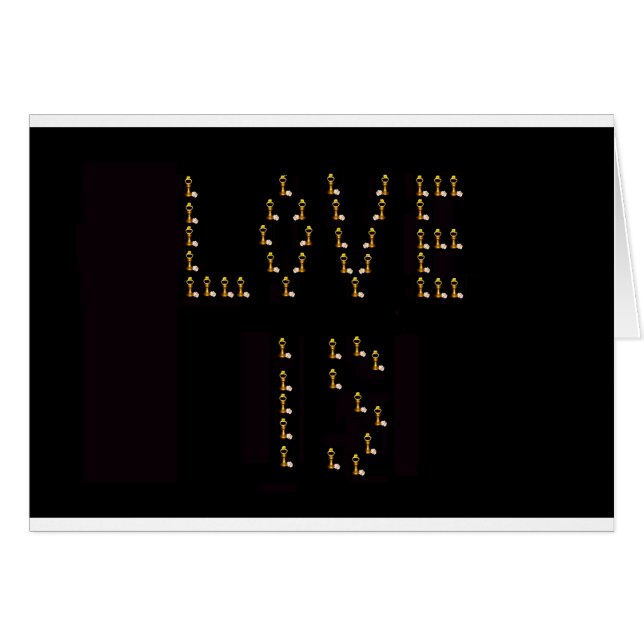 El amor es (Anverso (Horizontal))