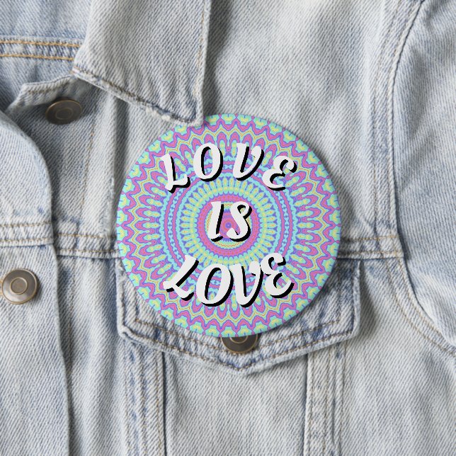 El Amor Es Amor Botón del Orgullo (In situ)