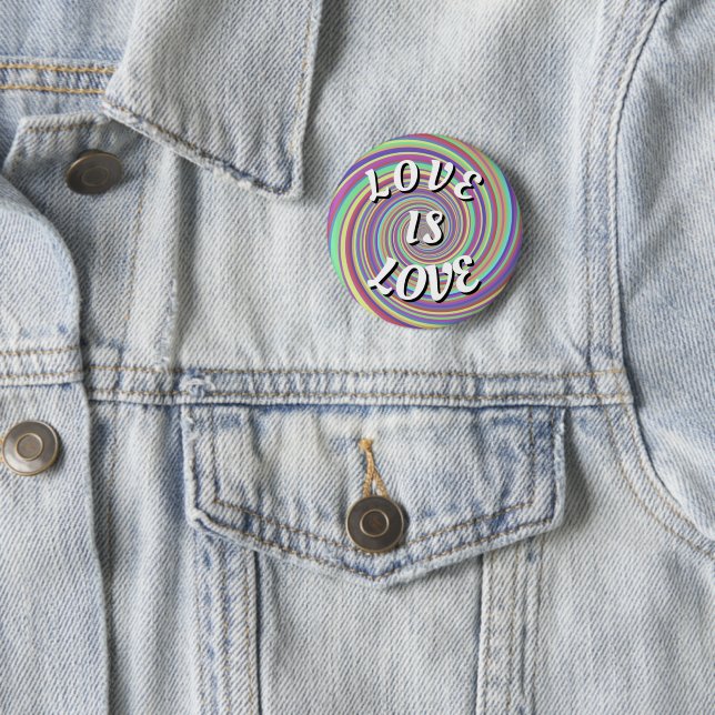 El Amor Es Amor Botón del Orgullo (In situ)