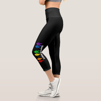 El amor es amor Capri Leggings