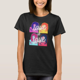 El amor es amor Cher LGBTQ Orgullo de camiseta