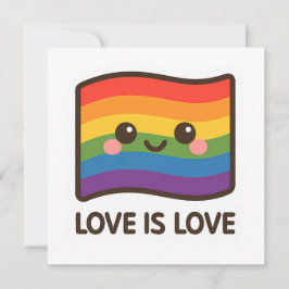 El amor es amor - Kawaii Rainbow Design