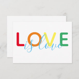 El amor es amor la boda gay arcoiris RSVP