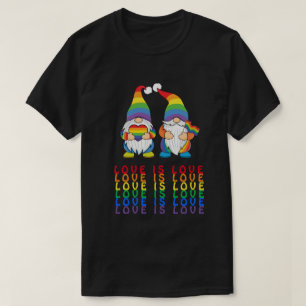 El amor es amor - LGBTQ - Camiseta de pareja mascu
